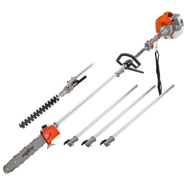 Effortless Tree Maintenance: MTM 62cc Long Reach Pole Saw and Hedge Trimmer